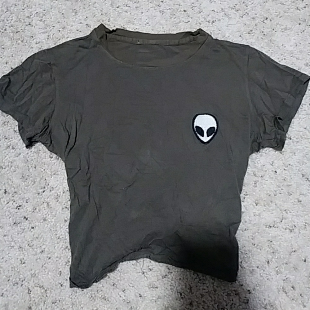 Alien Crop Top